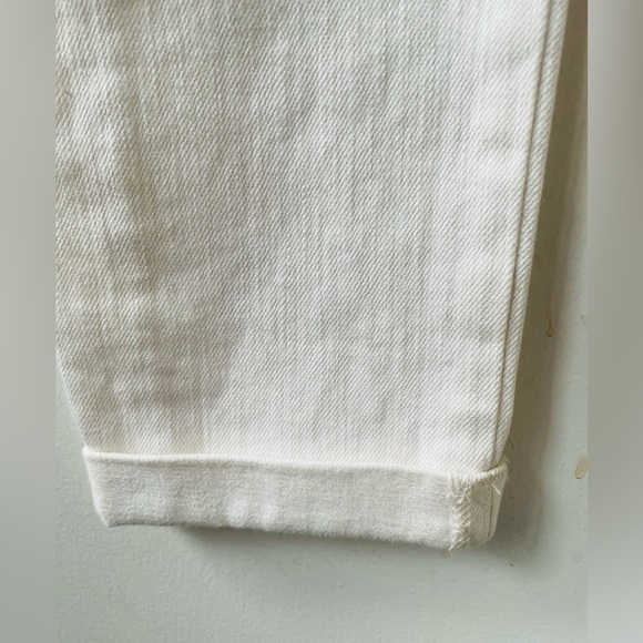 NWT AG Adriano Goldschmied "The Stilt" jeans in white stretch-denim, 24 - Picture 4 of 9